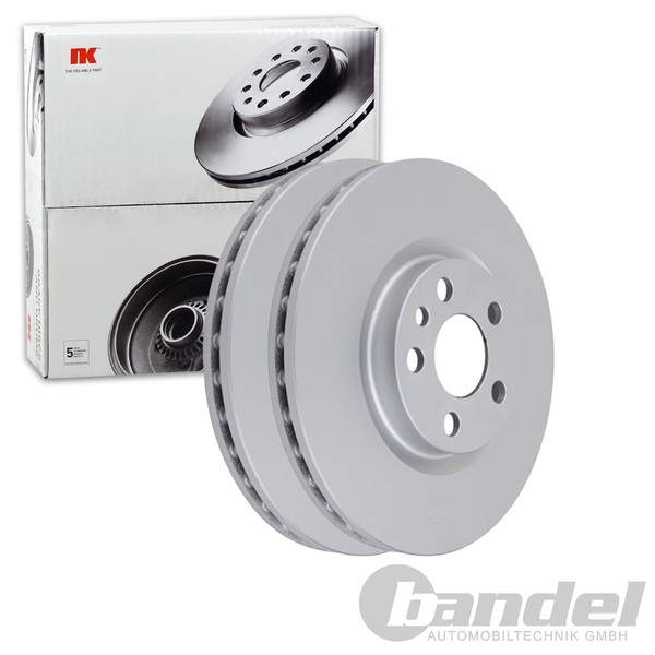 2X NK Bremsscheiben 281Mm BelÜFtet Vorne Passend FÜR CitroËN Evasion Jumpy Fiat-image