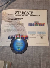 Samantha Carter Stargate SG-1 ribbon bars Propworx auction