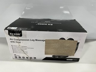 Fit King Air Compression Therapy Device FT 011A Leg Massager with Heat