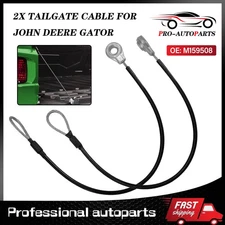 M159508 Tailgate Cable 2X for John Deere Gator XUV 625i XUV 825i HPX615E HPX81