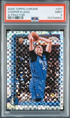 2025-26 Topps Chrome - Cooper Flagg #251 X-Fractor (RC) for sale 