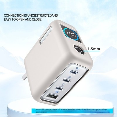Silicone Cover Compatible with For Anker Zolo 140W Fast Charger - 7.2 cm