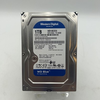 Western Digital WD Blue 1TB 3.5'' SATA 7200RPM 64MB Internal HDD WD10EZEX