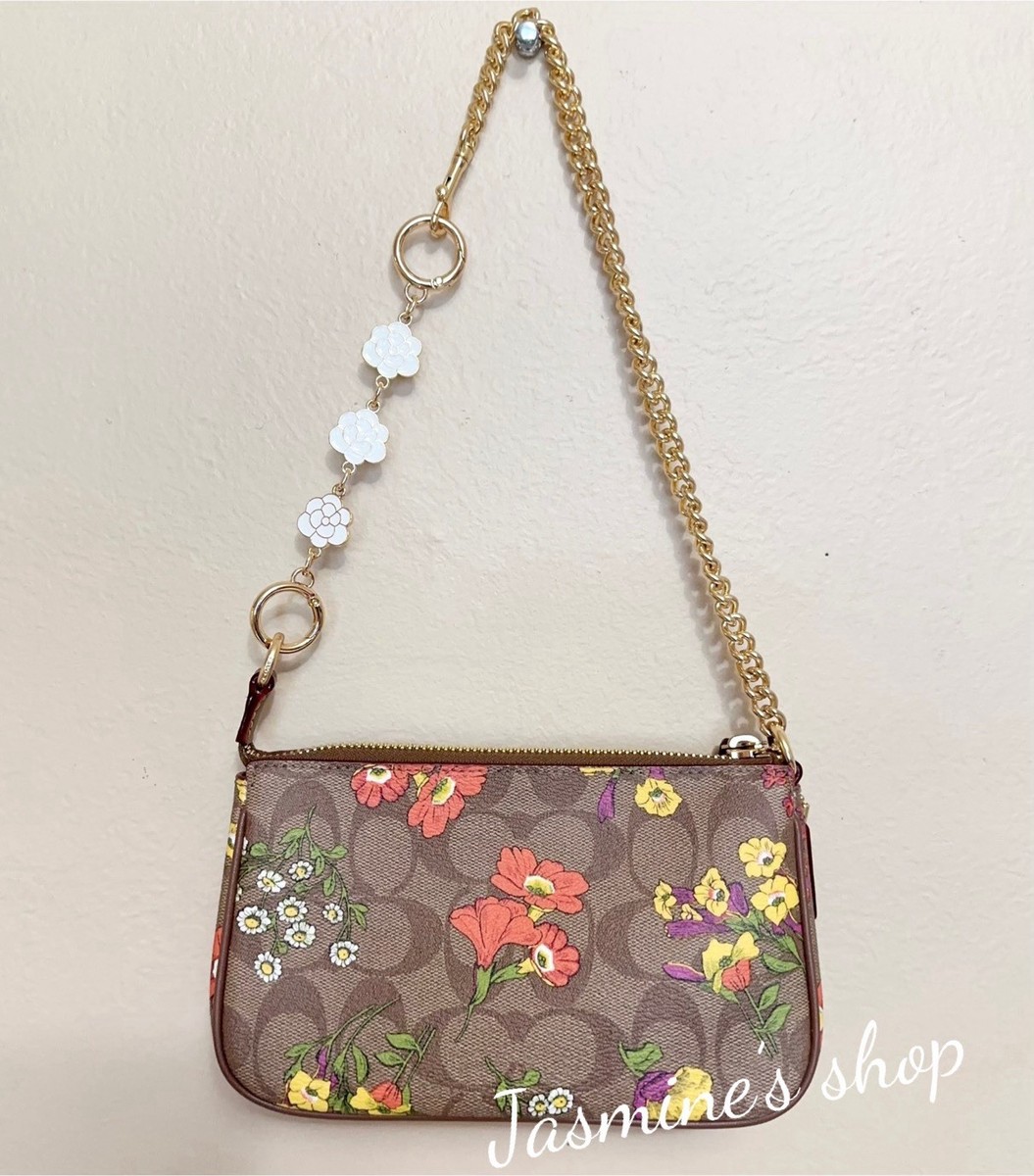 NWT coach Nolita 19 In Signature Canvas With Floral Print