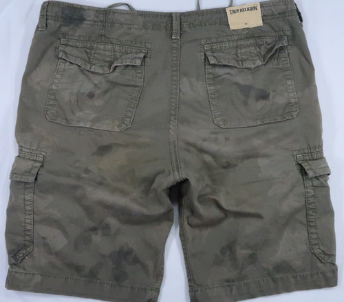 True Religion, True Religion vintage cargo trooper big t shorts Mens 42 oversized long baggy