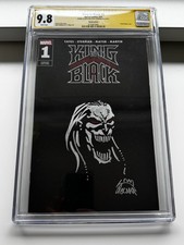 King In Black #1 Black Sketch Variant Signed & Knull Sketched By Ryan Stegman