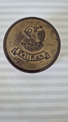Pelikan Dose f. Schreibmaschinenfarbband, Bakelit, original, 1930,