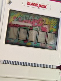 Nintendo Game & Watch Blackjack BJ-60 Handheld Game - 1985 - Read Description