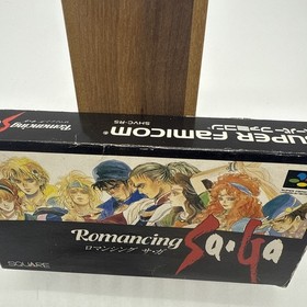 NINTENDO SUPER FAMICOM SFC ROMANCING SAGA 1 Japanese Version Boxed