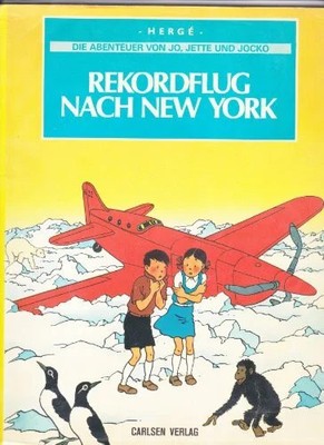 Jo, Jette und Jocko 2. Rekordflug nach New York. Die Abenteuer von Jo, Buch -