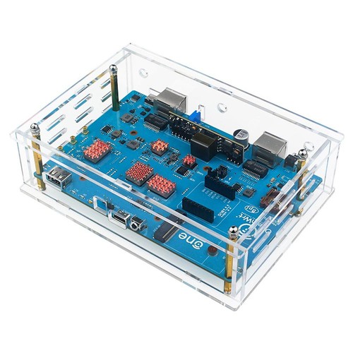 Clear Acrylic Protective Case For BananaPi OpenWrtOne Transparent Shell Cover - 第 3/8 張圖片
