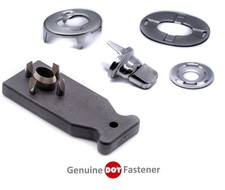 DOT Turnbutton fastener cloth kit eyelet twist lock boat canopy cover tool