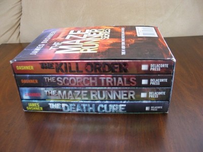 The Maze Runner Scorch Trials Death Cure Kill Order 4-book box set James Dashner