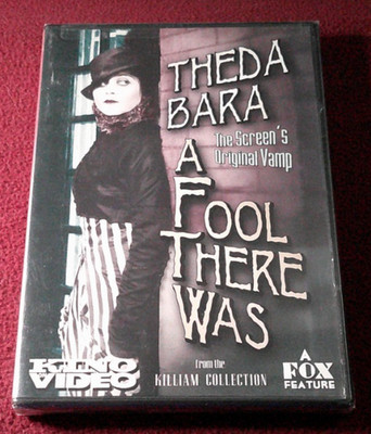 A Fool there Was DVD NEW SEALED Theda Bara,  Frank Powell, William Fox