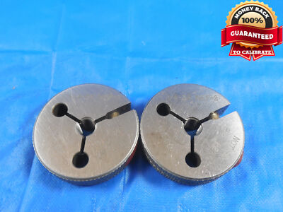 1/4 32 NEF 2 THREAD RING GAGES .25 GO NO GO P.D.'S .2297 .2265 1/4-32 NEF-2 .250