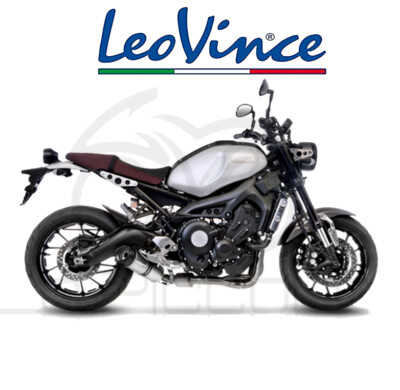 LEOVINCE LV ONE EVO COMPLETE EXHAUST YAMAHA XSR 900 2019 2020 STAINLESS/CARBON