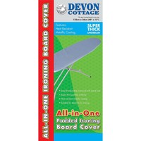 Devon Cottage All In 1 Ironing Board Cover And Underlay. Huge Saving Devon Cottage All In 1 Ironing Board Cover And Underlay. Huge Saving