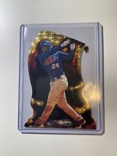 Marketplace image: 2014 Topps Chrome Fire Die- Cut Miguel Sano 1/1 Superfractor Gold RC FDC-MS