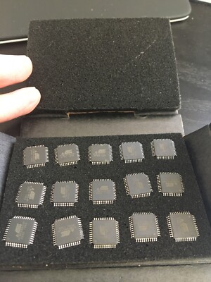 ATMEGA644P-20AU ATmega Microcontroller 8-Bit 64KB FLASH 44-TQFP LOT of 15