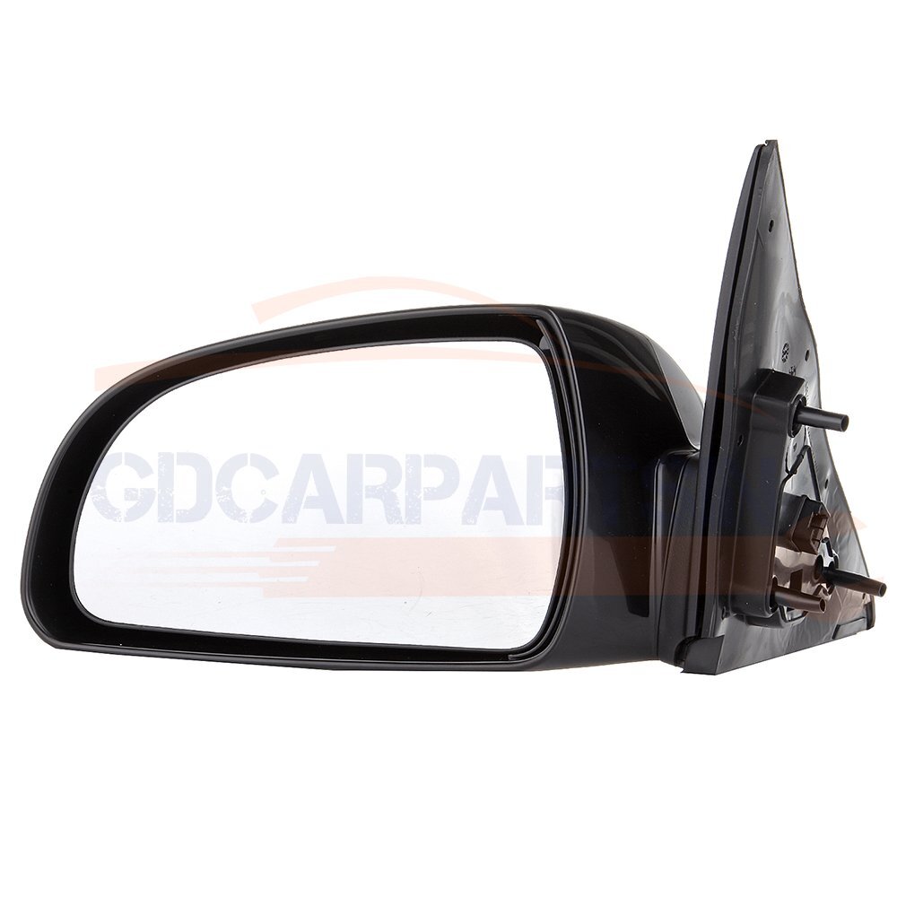 Driver Side For 2006-2010 Hyundai Sonata Power Heated Mirror Truck Black Housing