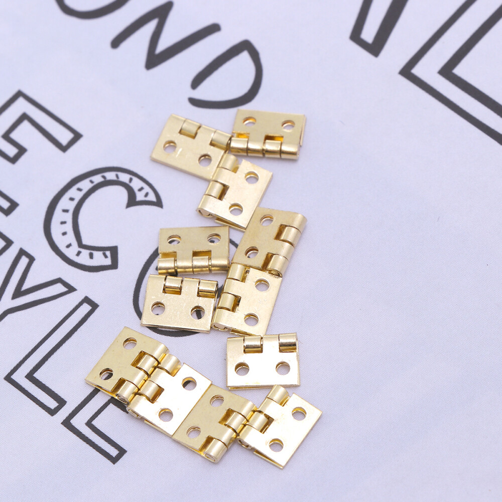 12Pcs House Hinge Metal Box Funiture Hinge with Screws eBay