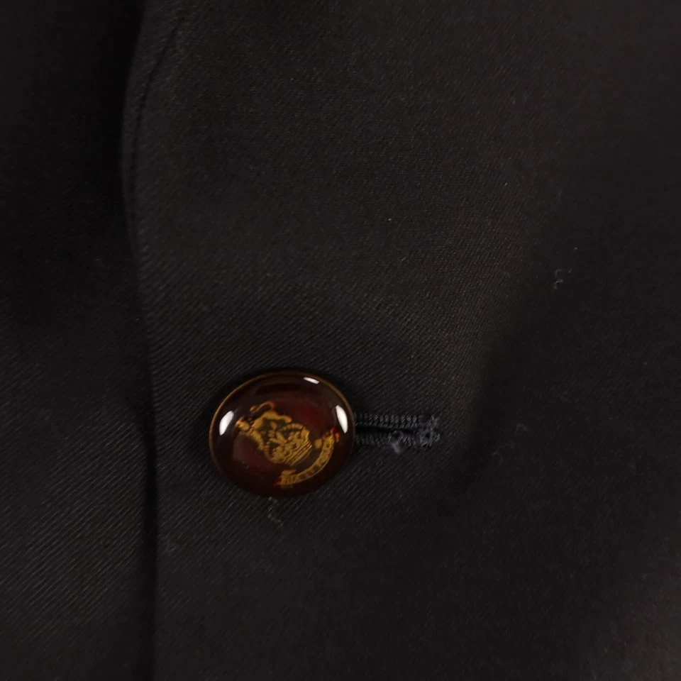 Chaqueta Joseph Orlando XL XLT Azul Brezo 100% Lana Sarga Super 100s Blazer 46L Foto 4 de 4