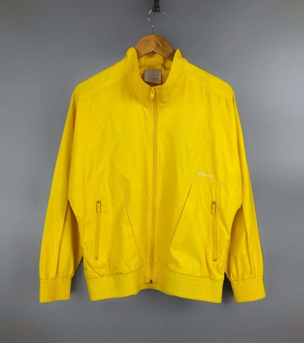 Vintage yellow adidas clearance jacket