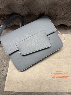 IL BISONTE Belle Donne Leather Shoulder Bag MSRP$695 handmade in Tuscany , ITALY