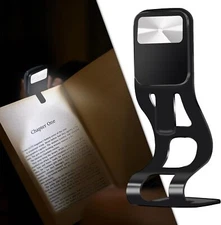Book Lights for Reading at Night in Bed, Book Light, Foldable Body (Black)