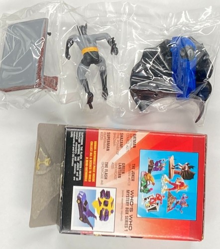 DC Who’s Who Mystery Box Ser. 1 Superman Batman Figures Sealed Open Boxes, Cards - Picture 5 of 12