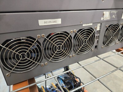 Manli Crypto Mining Rig / AI PC 9x GPU Slots (Empty, Bad CPU Card) | eBay
