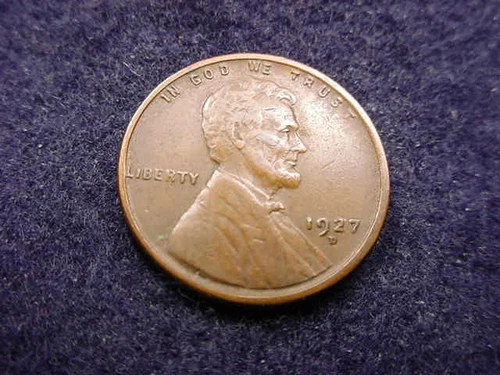 1927-D LINCOLN CENT SUPERB AU CENT!!   #10