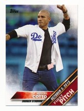 2016 MIGUEL COTTO ROOKIE Boxing HOF Card Topps First Pitch #FP-11 Puerto Rico RC