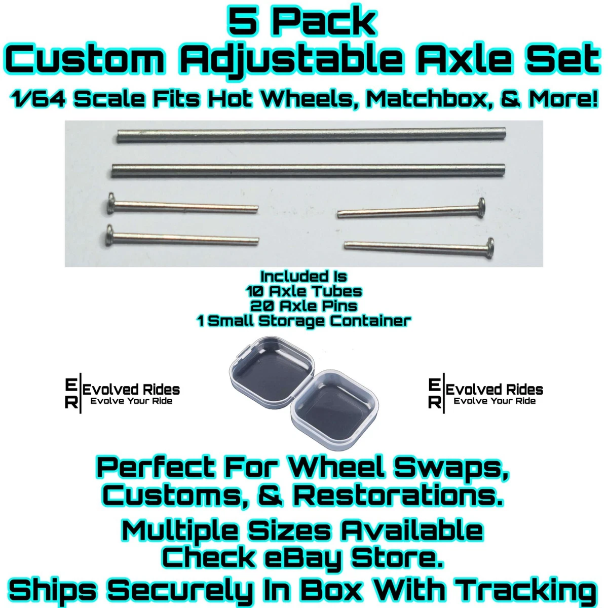 Hot wheels cheap custom axle