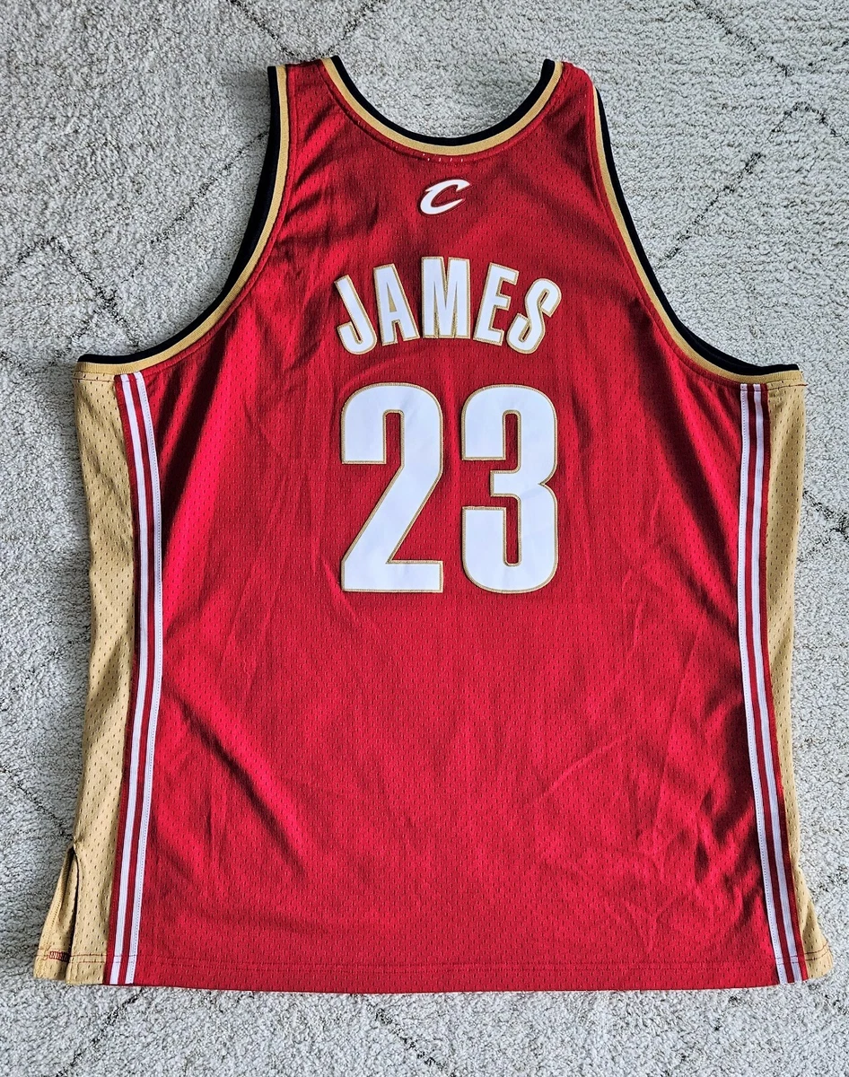 Mitchell & Ness Men's Cleveland Cavaliers LeBron James Swingman Jersey Navy XL