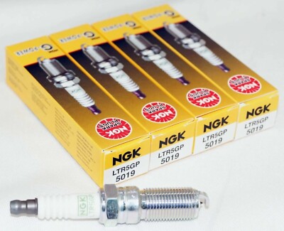 Set of 4 NGK 5019 Spark Plug - G-Power Platinum Allow LTR5GP