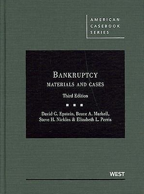 American Casebook Ser.: Bankruptcy : Materials and Cases by Steve H ...