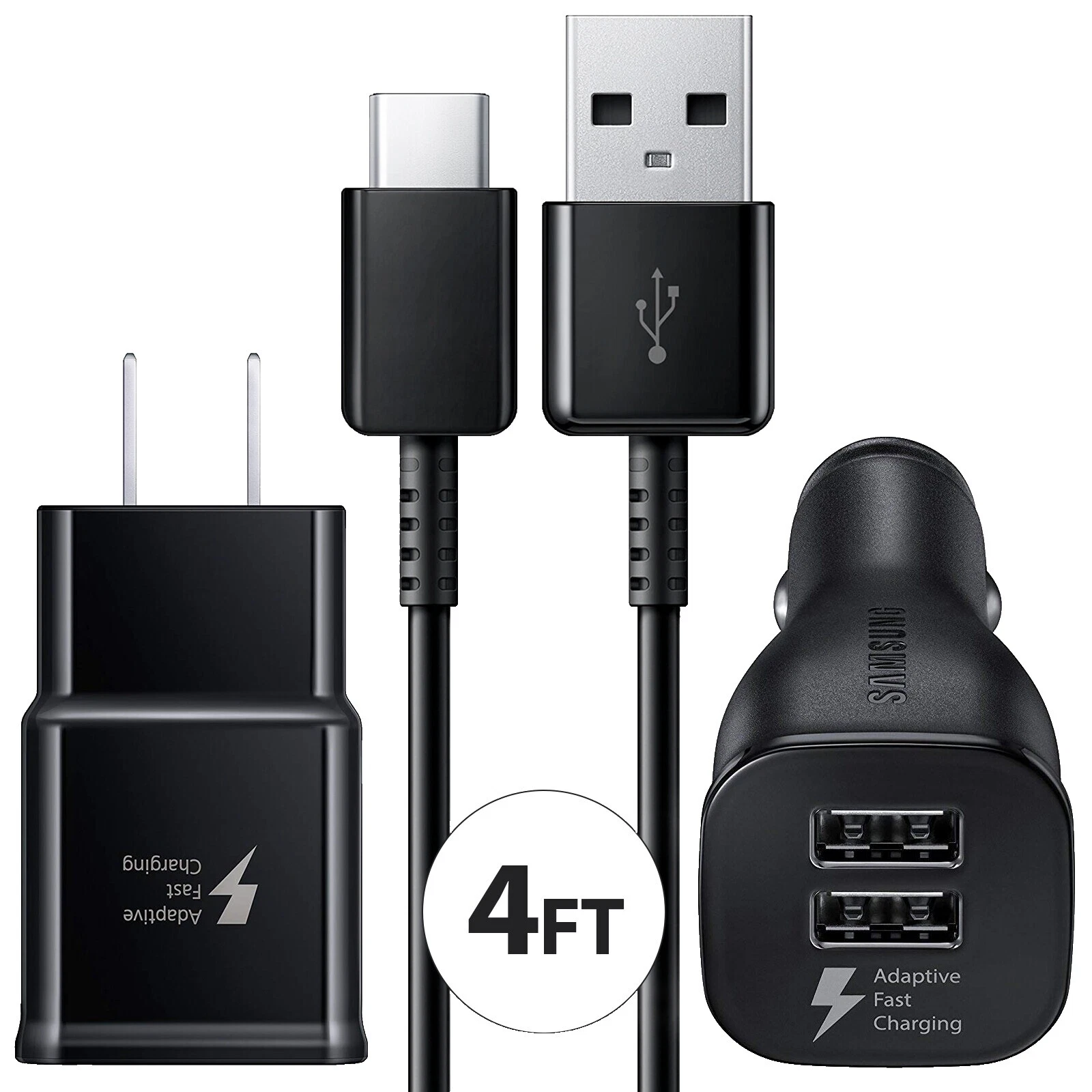 Conjunto de Cargador de Coche y Pared Cargadores de teléfonos celulares y soportes para Samsung Galaxy S8