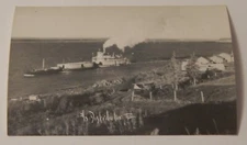 Steamship Steamer DISTRIBUTOR III real photo postcard RPPC