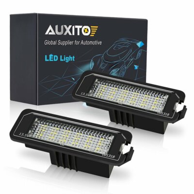 2x Canbus LED License Plate Light Bulb For VW GOLF MK 4 5 6 Passat B6 EOS Beetle