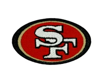 San Francisco 49ers Team Logo NFL Embroidered 2.5in Iron / Sew-On Patch