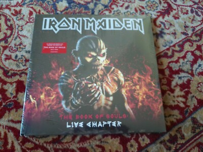 Iron Maiden - The Book Of Souls: Live Chapter 3xLP 2017 Europe M/M new sealed