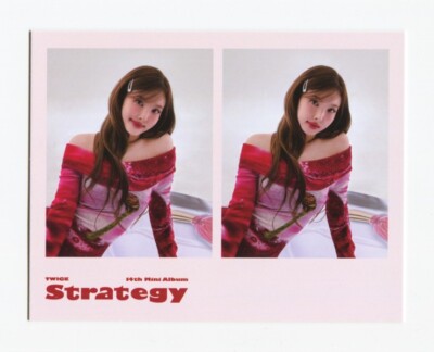 TWICE - 14th Mini STRATEGY [SOUNDWAVE] LUCKY DRAW EVENT EXCLUSIVE