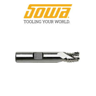 3/8'' 3 Flute Stub Length Fine Pitch Roughing End Mill HSCO - Sowa 104302