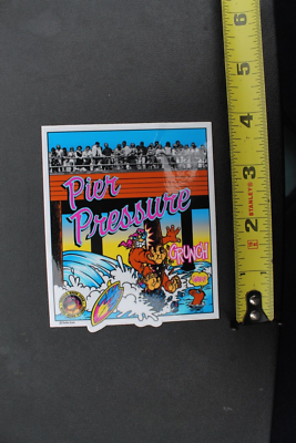 #ad Tamp;C Thrilla Krew Pier Pressure Town amp; Country Surfboards Hawaii Surfing STICKER $18.00
