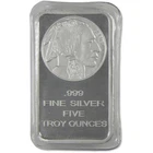 Indian Head Buffalo 5 oz .999 Silver Bar Collectible