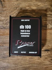 Rapco DB100 Direct Box Low Z Output High To Low Impedance Converter **FAST SHIP*