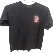 Mr. Zog's Sex Wax HAWAII Men's Black T-shirt Size 2XL