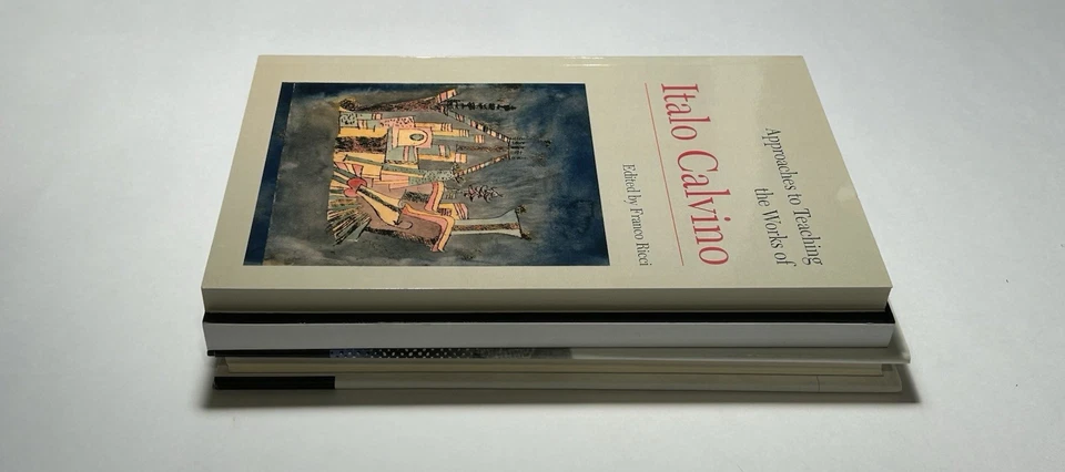 Essays on novels books by Italo Calvino Cosmicomics Mr. Palomar LITCRIT BOOK LOT - Image 3 of 4
