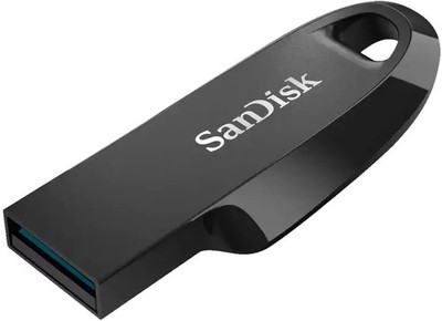 SanDisk Ultra Curve schwarz 256GB, USB-A 3.2 (SDCZ550-256G-G46) USB Stick